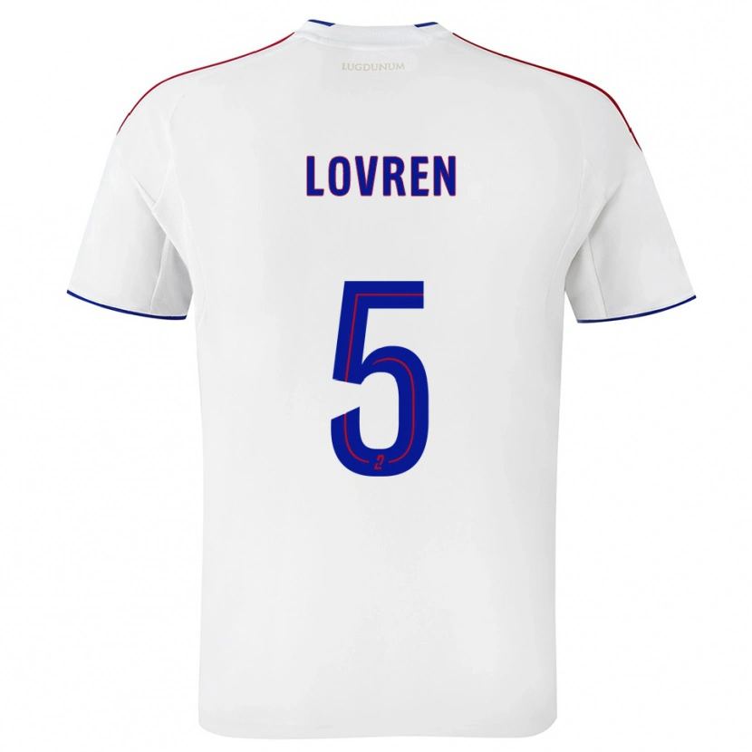 Danxen Kinder Dejan Lovren #5 Weiß Rot Heimtrikot Trikot 2025/26 T-Shirt Österreich