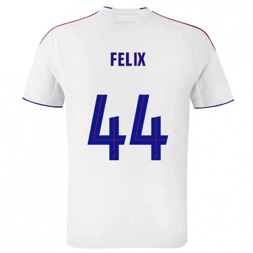 Danxen Kinder Marley Felix #44 Weiß Rot Heimtrikot Trikot 2025/26 T-Shirt Österreich