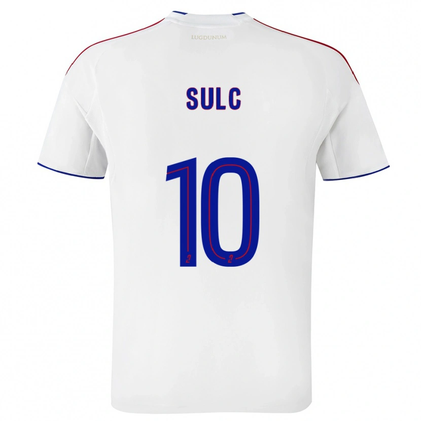 Danxen Kinder Pavel Sulc #10 Weiß Rot Heimtrikot Trikot 2025/26 T-Shirt Österreich