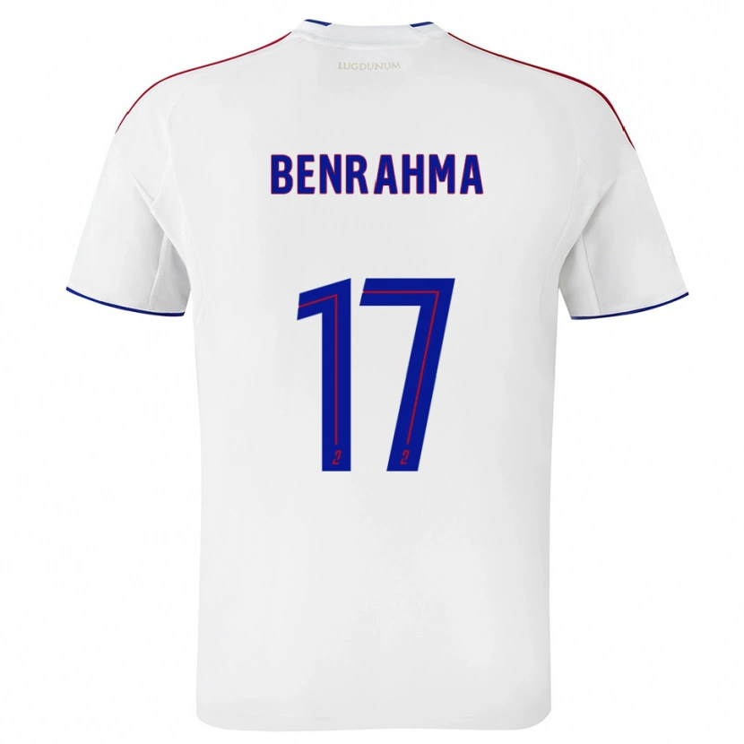 Danxen Kinder Said Benrahma #17 Weiß Rot Heimtrikot Trikot 2025/26 T-Shirt Österreich