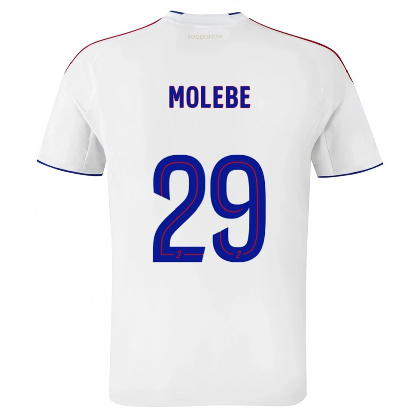 Danxen Kinder Enzo Molebe #29 Weiß Rot Heimtrikot Trikot 2025/26 T-Shirt Österreich