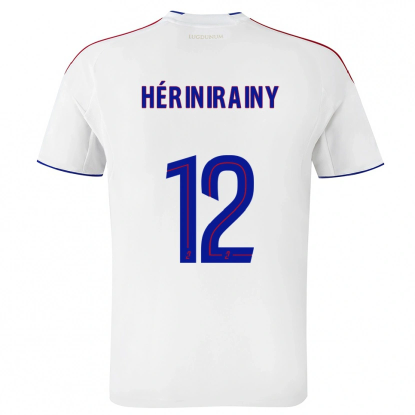 Danxen Kinder Mark Hérinirainy #12 Weiß Rot Heimtrikot Trikot 2025/26 T-Shirt Österreich