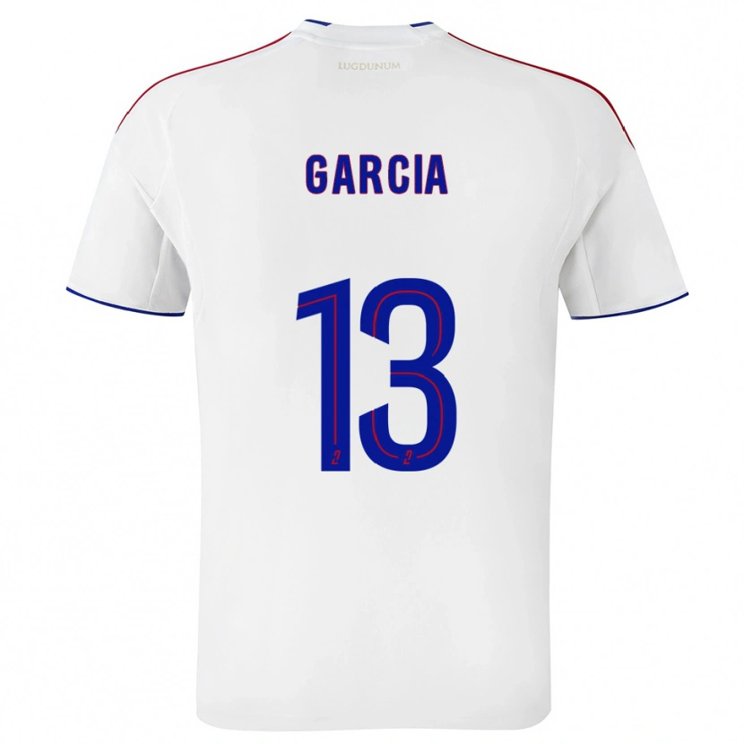 Danxen Kinder Angel Garcia #13 Weiß Rot Heimtrikot Trikot 2025/26 T-Shirt Österreich
