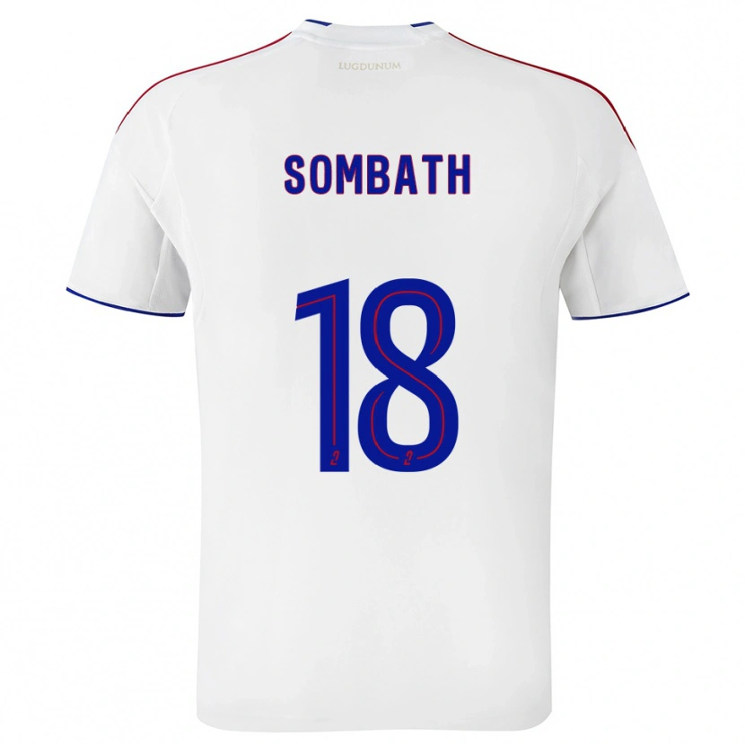Danxen Kinder Alice Sombath #18 Weiß Rot Heimtrikot Trikot 2025/26 T-Shirt Österreich