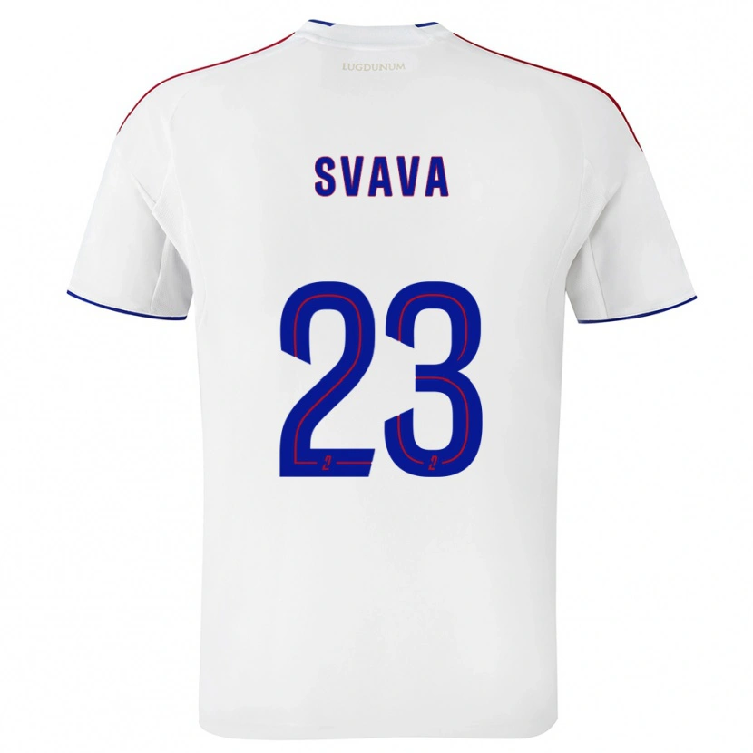 Danxen Kinder Sofie Svava #23 Weiß Rot Heimtrikot Trikot 2025/26 T-Shirt Österreich