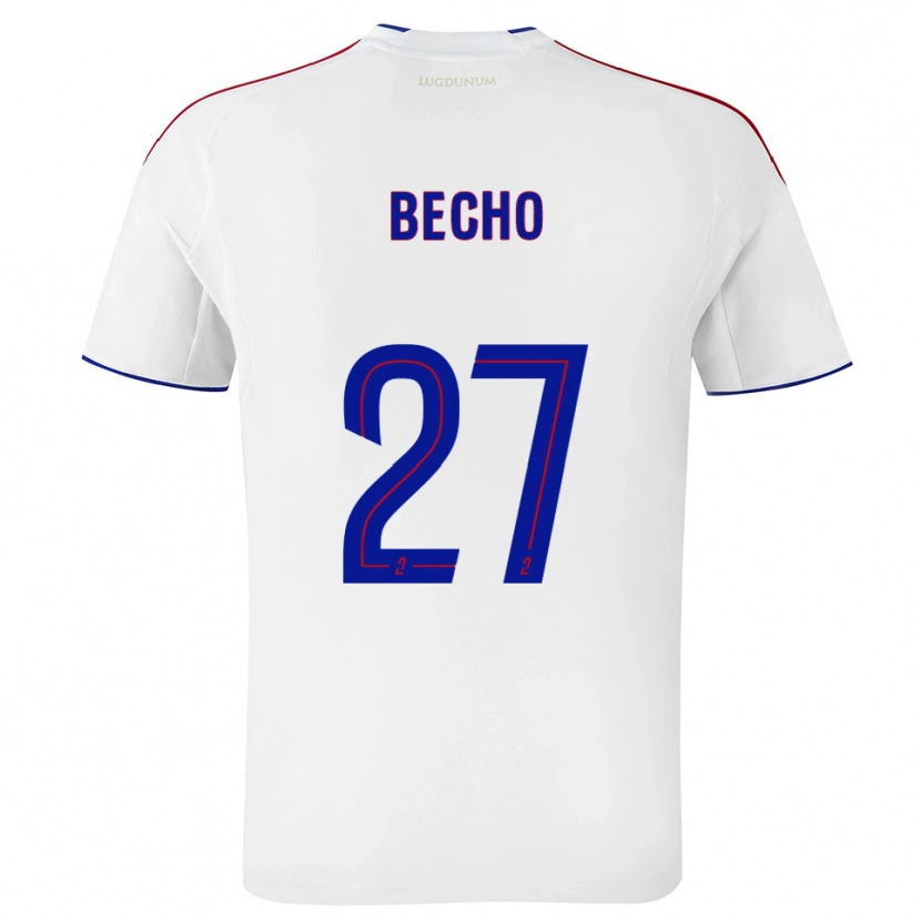 Danxen Kinder Vicki Becho #27 Weiß Rot Heimtrikot Trikot 2025/26 T-Shirt Österreich