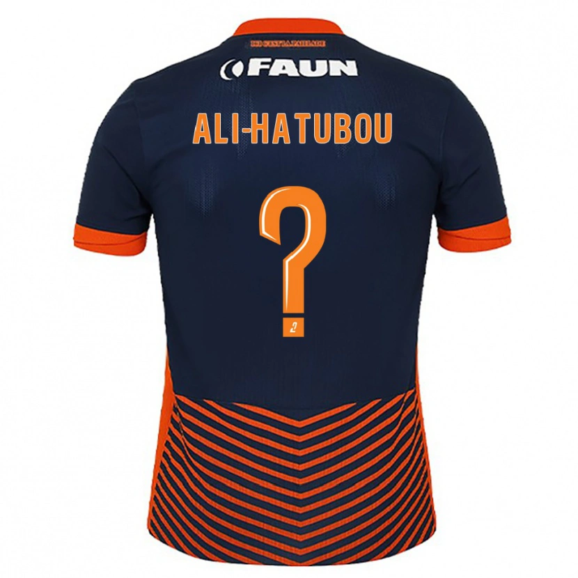 Danxen Kinder Fayad Ali-Hatubou #0 Mitternachtsblau Orange Heimtrikot Trikot 2025/26 T-Shirt Österreich