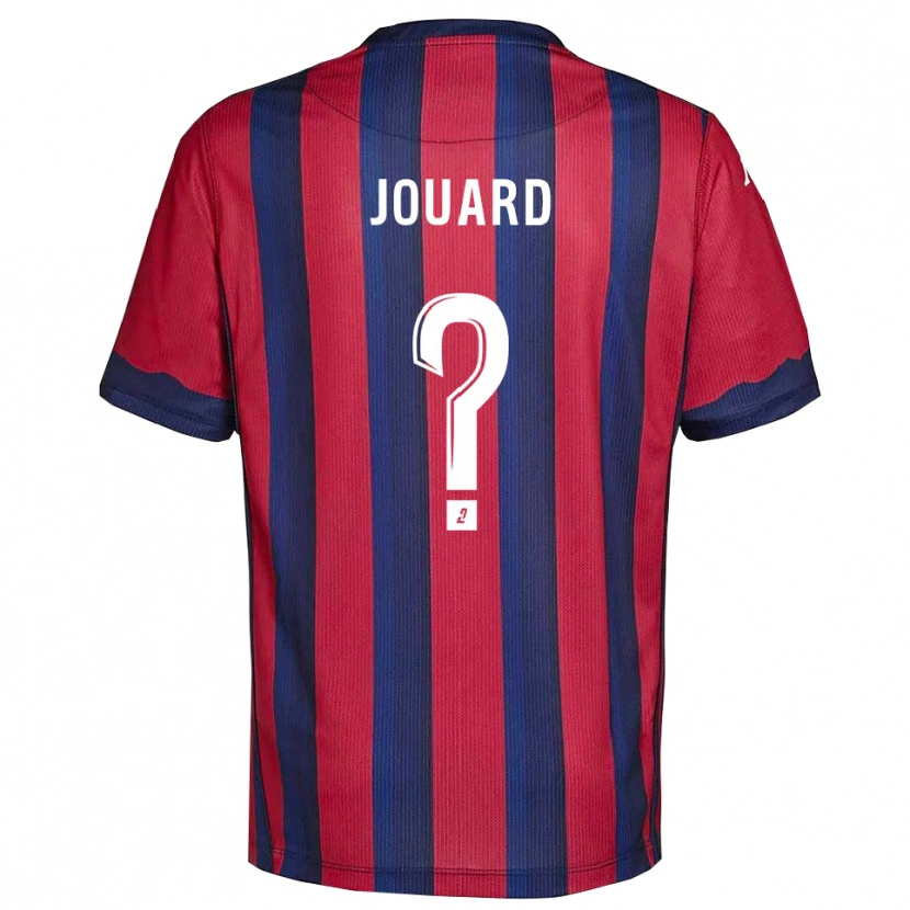 Danxen Kinder Dylan Jouard #0 Burgunder Marine Heimtrikot Trikot 2025/26 T-Shirt Österreich