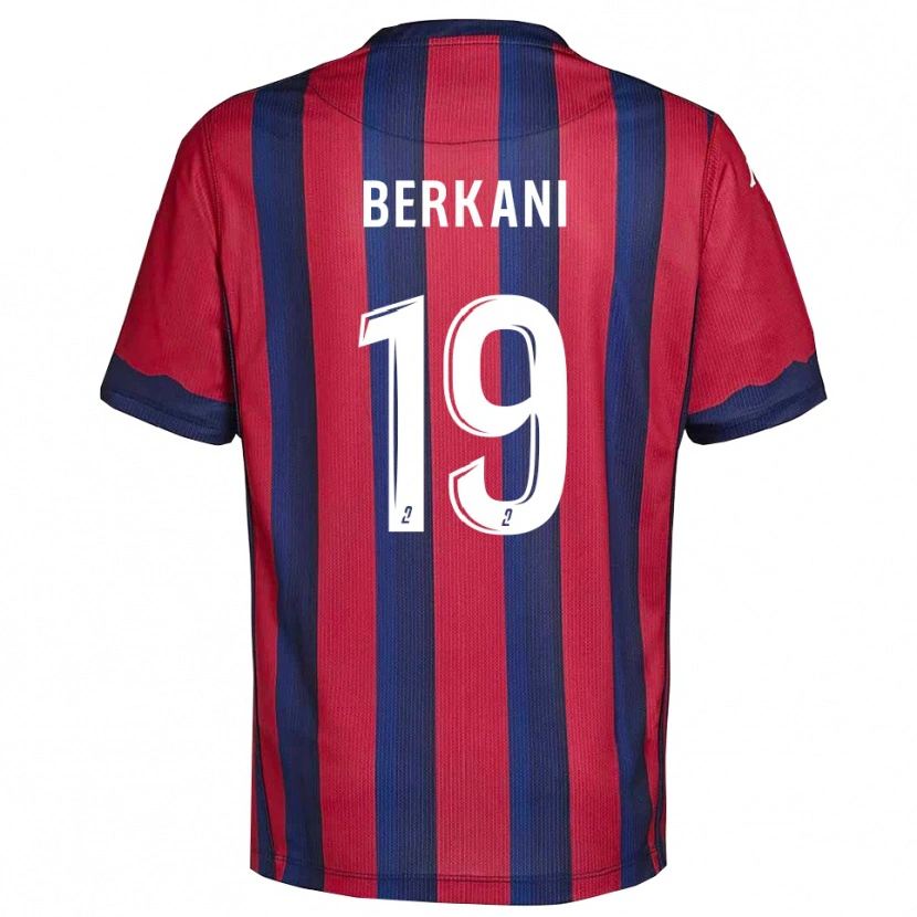 Danxen Kinder Stan Berkani #19 Burgunder Marine Heimtrikot Trikot 2025/26 T-Shirt Österreich