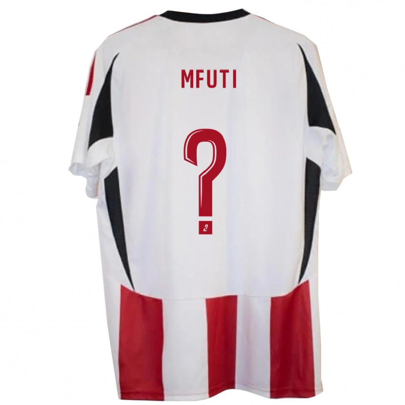 Danxen Kinder Dorian Mfuti #0 Rot Blau Heimtrikot Trikot 2025/26 T-Shirt Österreich