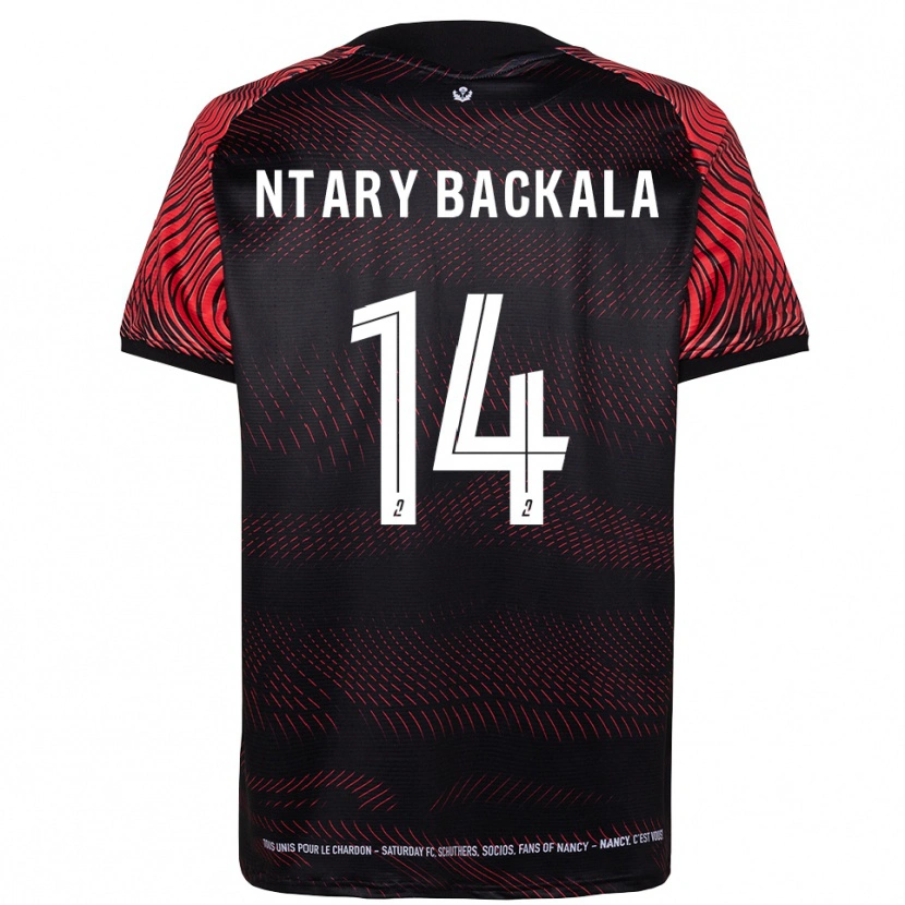 Danxen Kinder Jordy Ntary Backala #14 Weiß Rot Heimtrikot Trikot 2025/26 T-Shirt Österreich