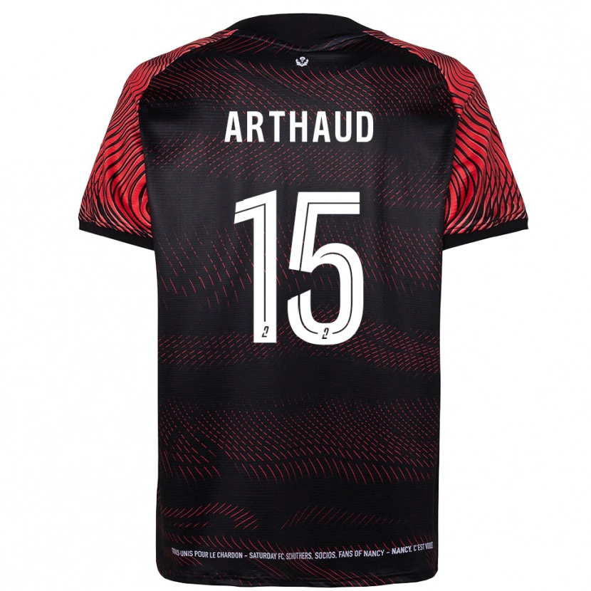 Danxen Kinder Isaac Arthaud #15 Weiß Rot Heimtrikot Trikot 2025/26 T-Shirt Österreich
