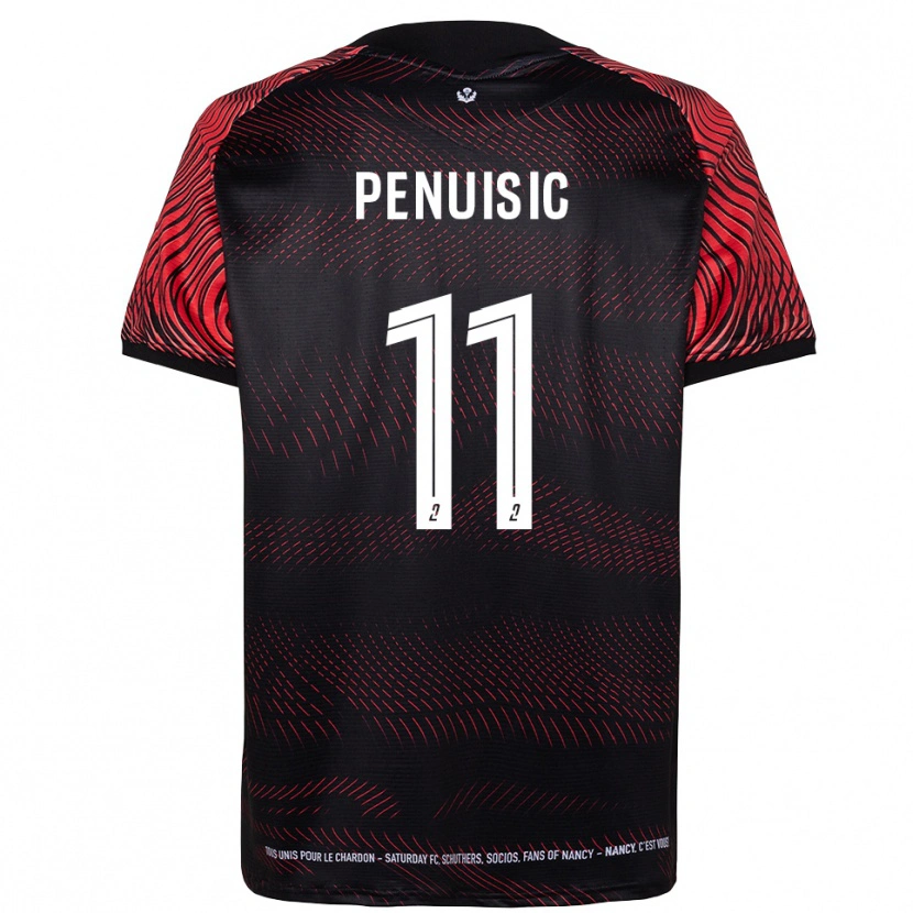 Danxen Kinder Alvin Pénuisic #11 Weiß Rot Heimtrikot Trikot 2025/26 T-Shirt Österreich