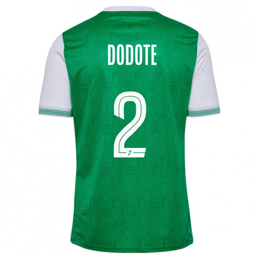Danxen Kinder Axel Dodote #2 Grün Weiß Heimtrikot Trikot 2025/26 T-Shirt Österreich