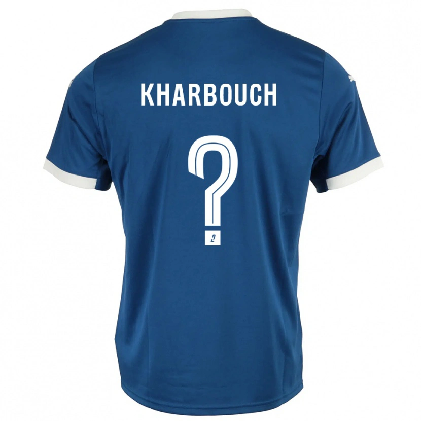 Danxen Kinder Yanis Kharbouch #0 Blau Weiß Heimtrikot Trikot 2025/26 T-Shirt Österreich