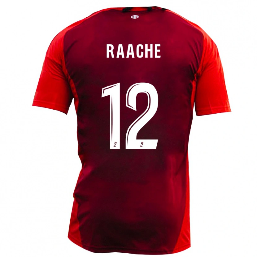 Danxen Kinder Ibrahim Raache #12 Rot Burgund Heimtrikot Trikot 2025/26 T-Shirt Österreich