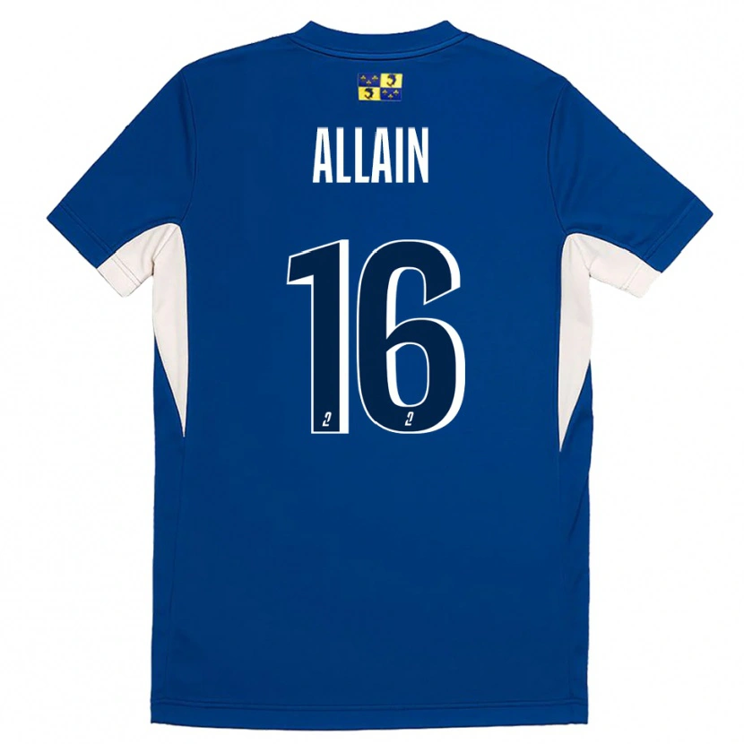 Danxen Kinder Bobby Allain #16 Blau Marine Heimtrikot Trikot 2025/26 T-Shirt Österreich
