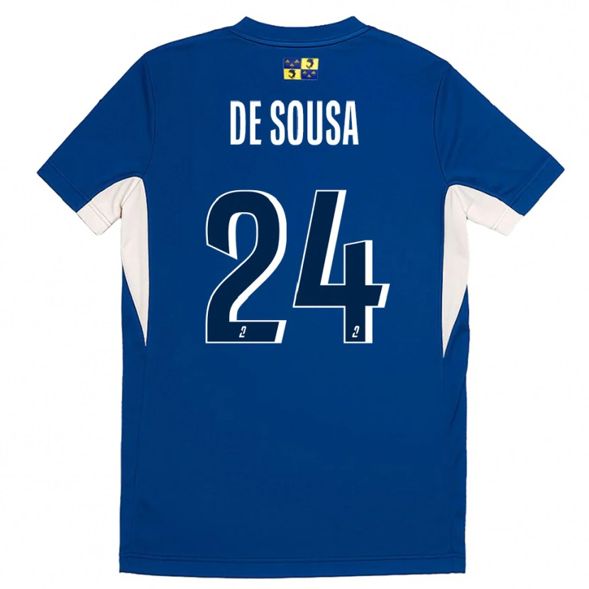 Danxen Kinder Tifanie De Sousa #24 Blau Marine Heimtrikot Trikot 2025/26 T-Shirt Österreich