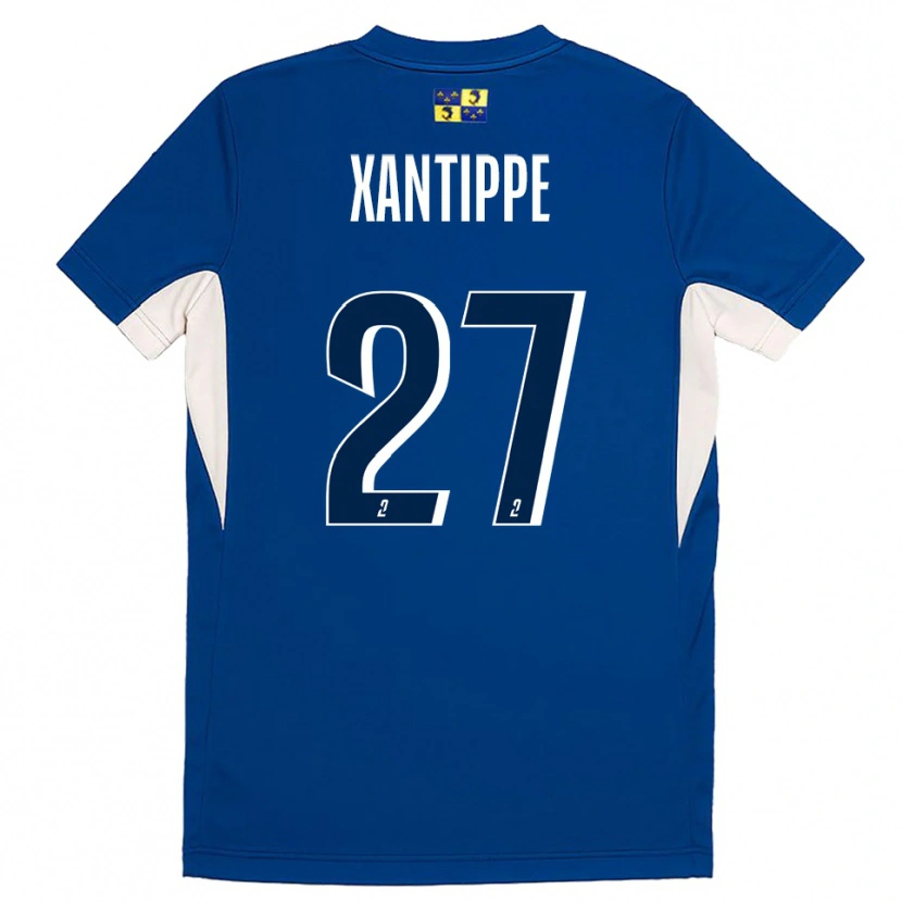Danxen Kinder Matthéo Xantippe #27 Blau Marine Heimtrikot Trikot 2025/26 T-Shirt Österreich