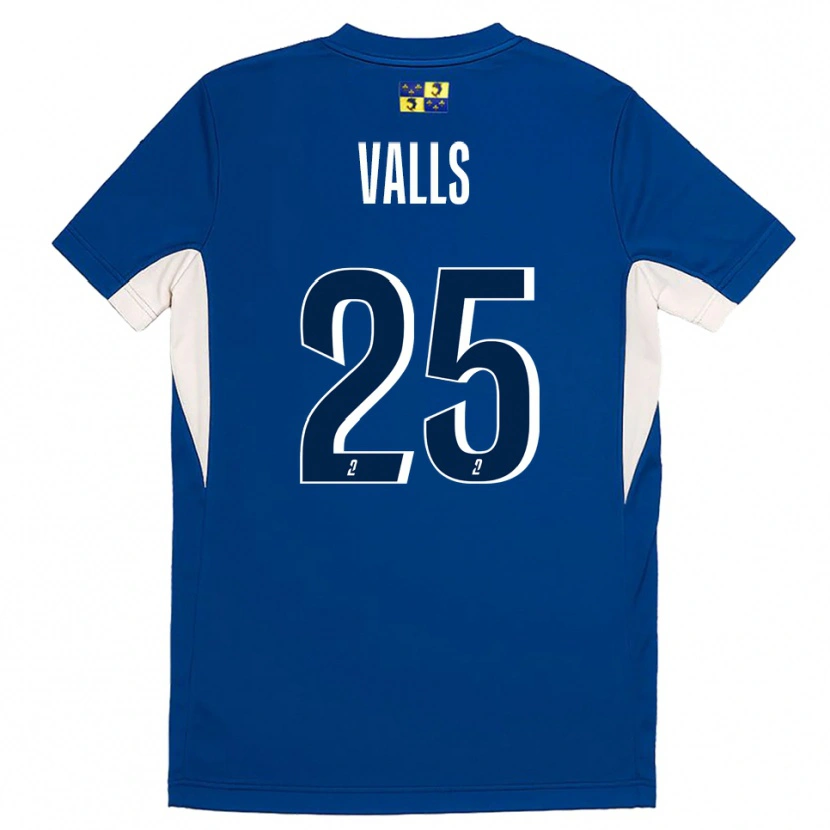 Danxen Kinder Théo Valls #25 Blau Marine Heimtrikot Trikot 2025/26 T-Shirt Österreich