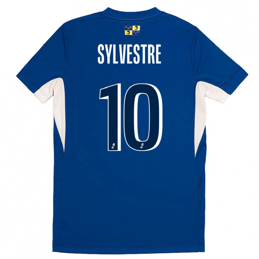 Danxen Kinder Eddy Sylvestre #10 Blau Marine Heimtrikot Trikot 2025/26 T-Shirt Österreich