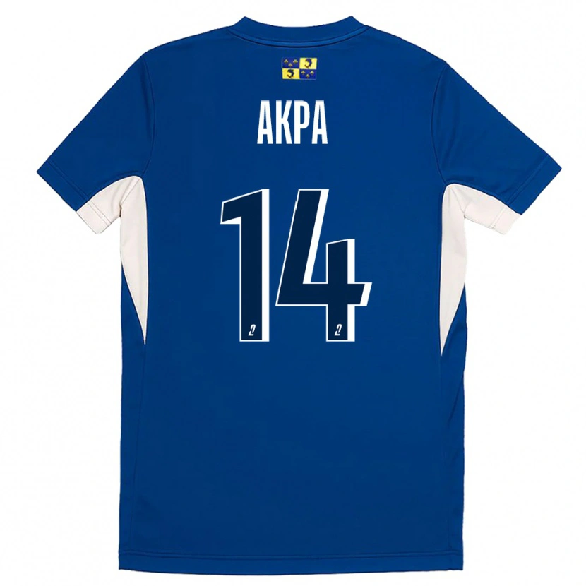 Danxen Kinder Mara Akpa #14 Blau Marine Heimtrikot Trikot 2025/26 T-Shirt Österreich