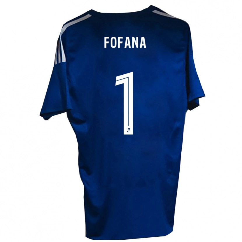 Danxen Kinder Cheik Fofana #1 Blau Weiß Heimtrikot Trikot 2025/26 T-Shirt Österreich