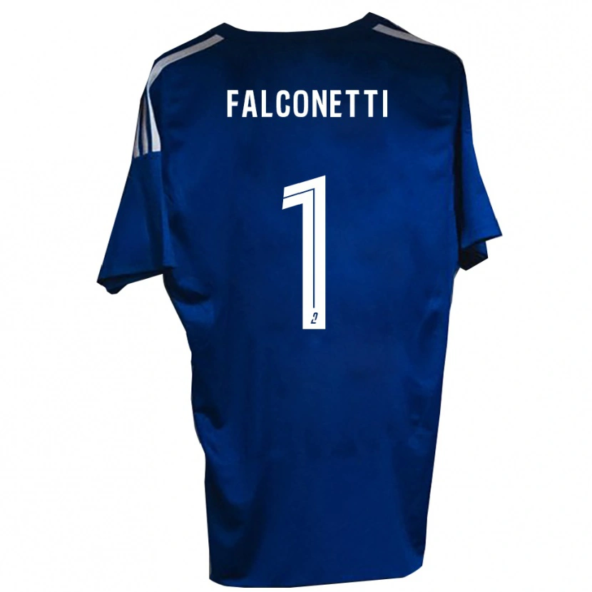 Danxen Kinder Thomas Falconetti #1 Blau Weiß Heimtrikot Trikot 2025/26 T-Shirt Österreich