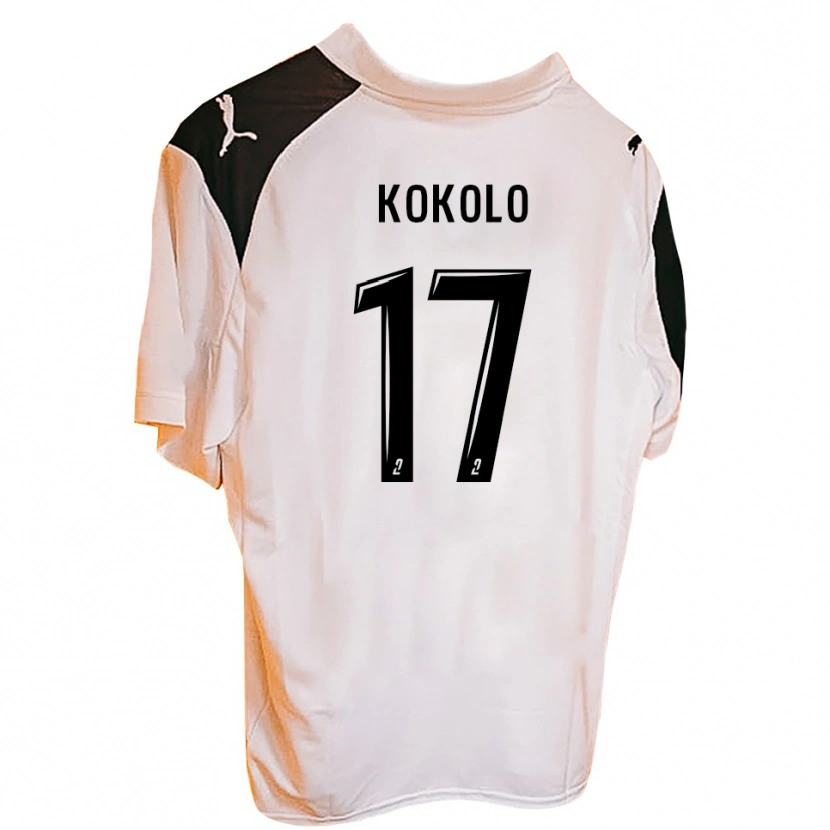 Danxen Kinder William Kokolo #17 Orange Schwarz Heimtrikot Trikot 2025/26 T-Shirt Österreich