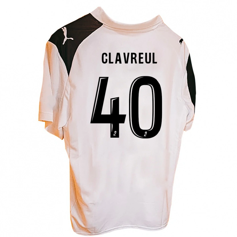 Danxen Kinder Ethan Clavreul #40 Orange Schwarz Heimtrikot Trikot 2025/26 T-Shirt Österreich