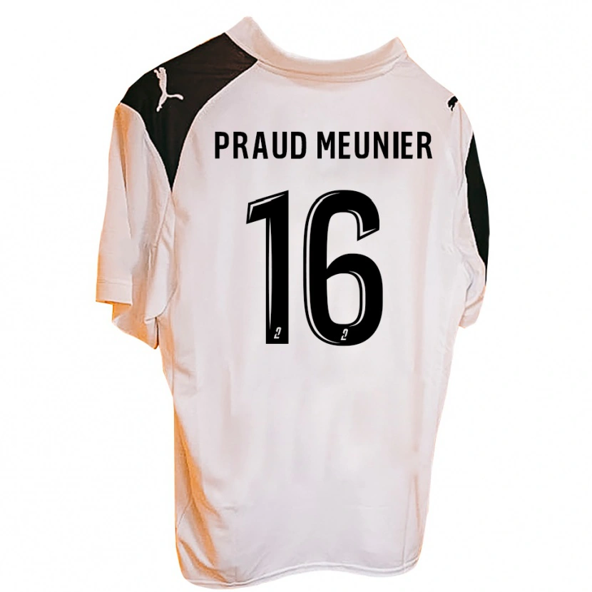 Danxen Kinder Nolhan Praud Meunier #16 Orange Schwarz Heimtrikot Trikot 2025/26 T-Shirt Österreich