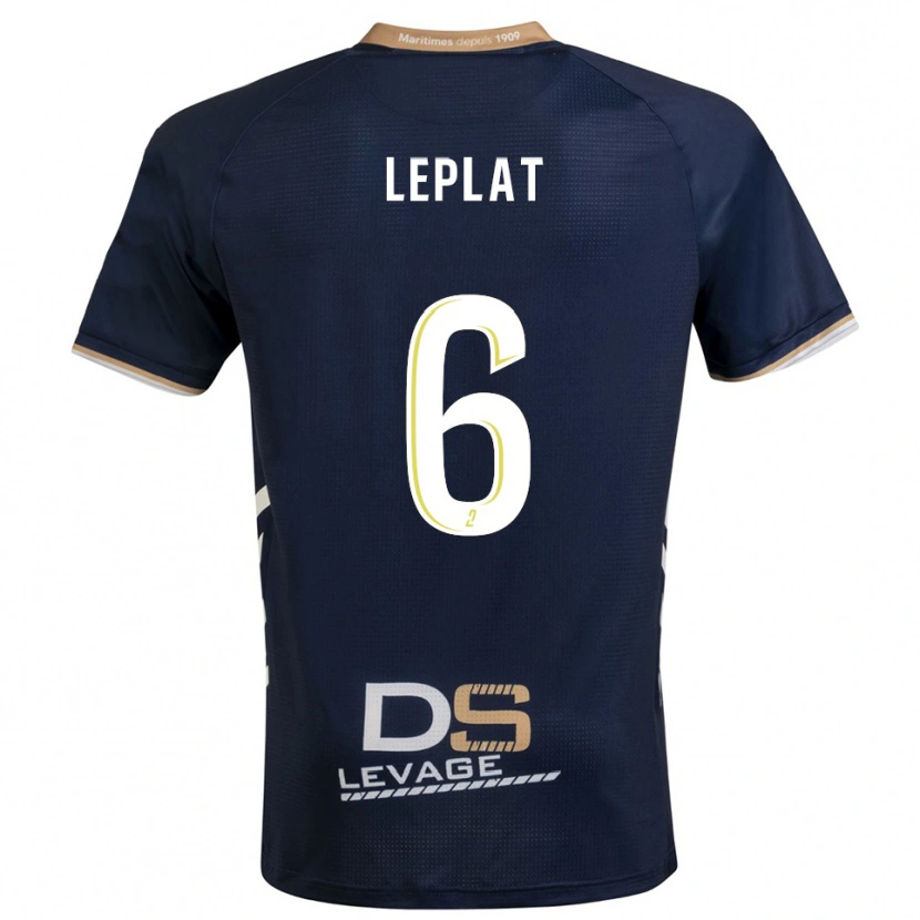 Danxen Kinder Maethys Leplat #6 Marine Gold Heimtrikot Trikot 2025/26 T-Shirt Österreich