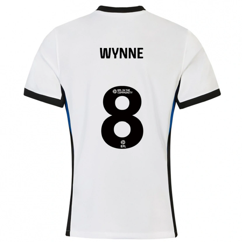 Danxen Kinder George Wynne #8 Weiß Blau Auswärtstrikot Trikot 2025/26 T-Shirt Österreich