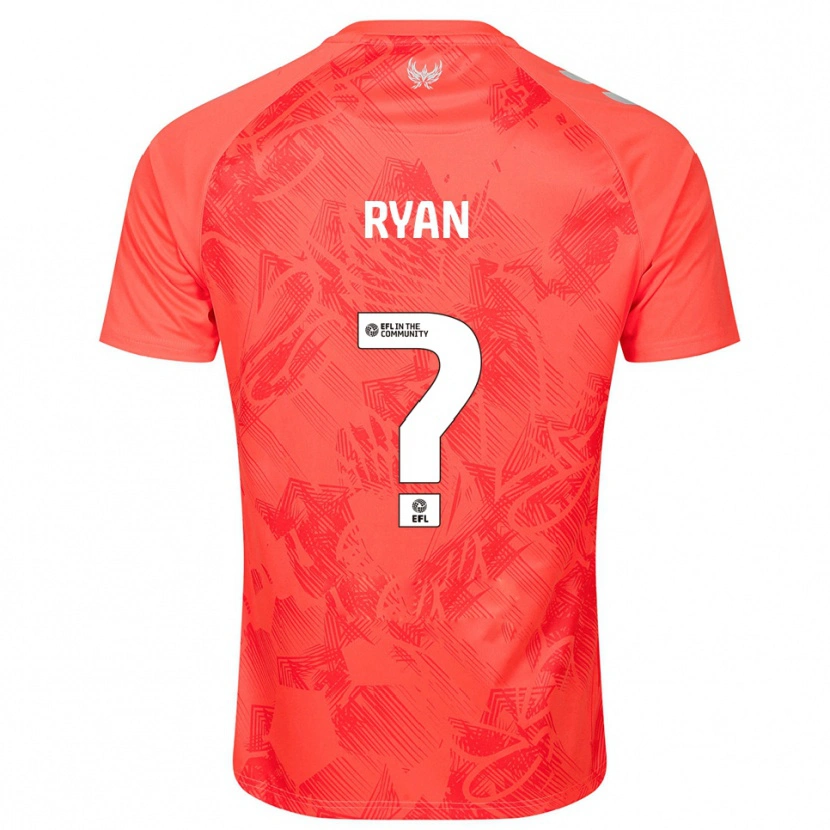 Danxen Kinder Kain Ryan #0 Orange Weiß Auswärtstrikot Trikot 2025/26 T-Shirt Österreich