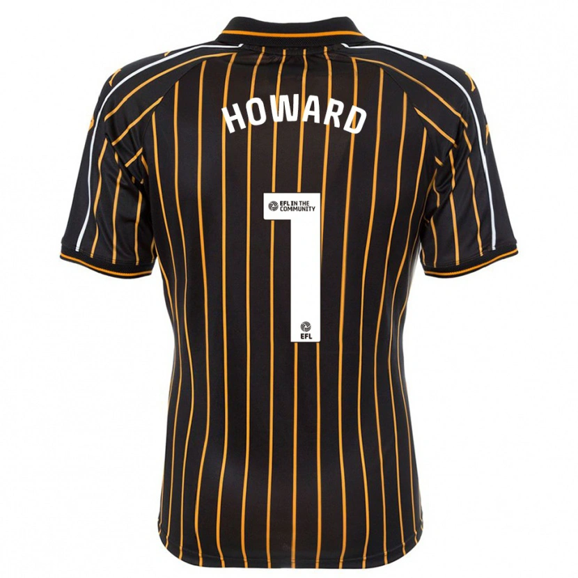 Danxen Kinder Archie Howard #1 Weiß Schwarz Auswärtstrikot Trikot 2025/26 T-Shirt Österreich