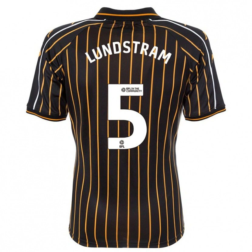Danxen Kinder John Lundstram #5 Weiß Schwarz Auswärtstrikot Trikot 2025/26 T-Shirt Österreich