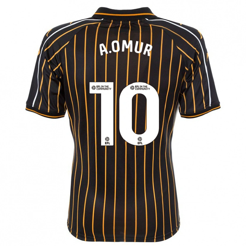 Danxen Kinder Abdülkadir Ömür #10 Weiß Schwarz Auswärtstrikot Trikot 2025/26 T-Shirt Österreich