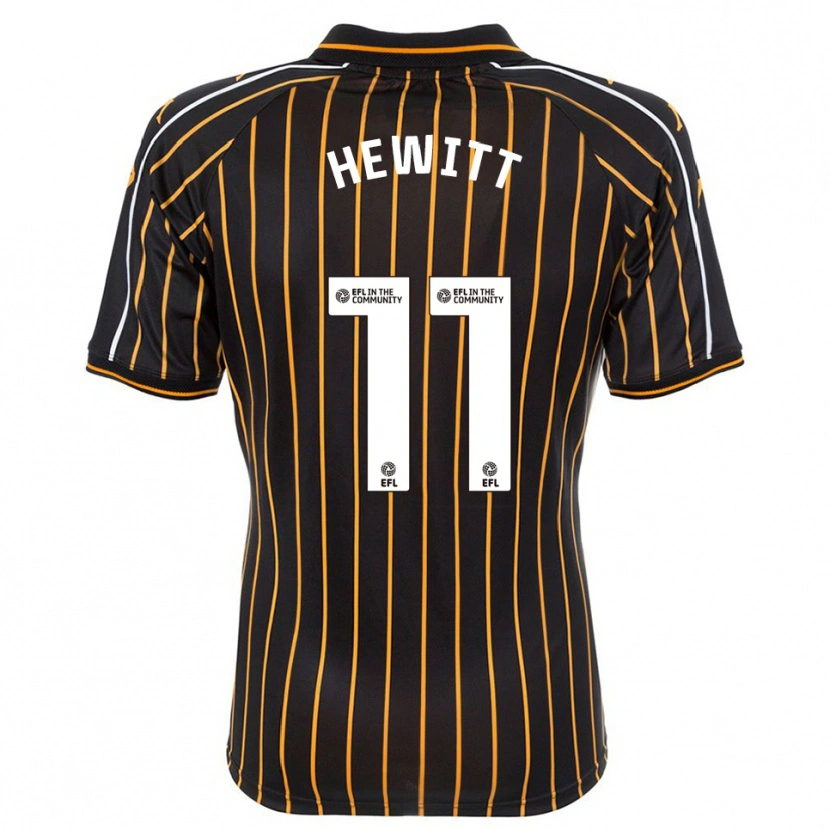 Danxen Kinder Stan Hewitt #11 Weiß Schwarz Auswärtstrikot Trikot 2025/26 T-Shirt Österreich