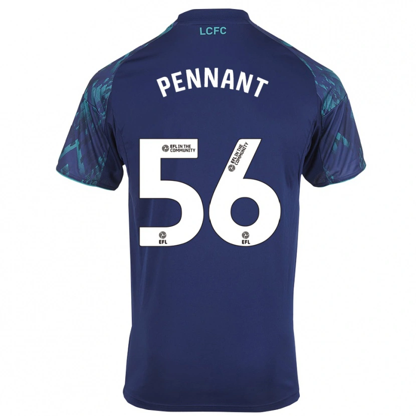 Danxen Kinder Terrell Pennant #56 Marinegrün Weiß Auswärtstrikot Trikot 2025/26 T-Shirt Österreich