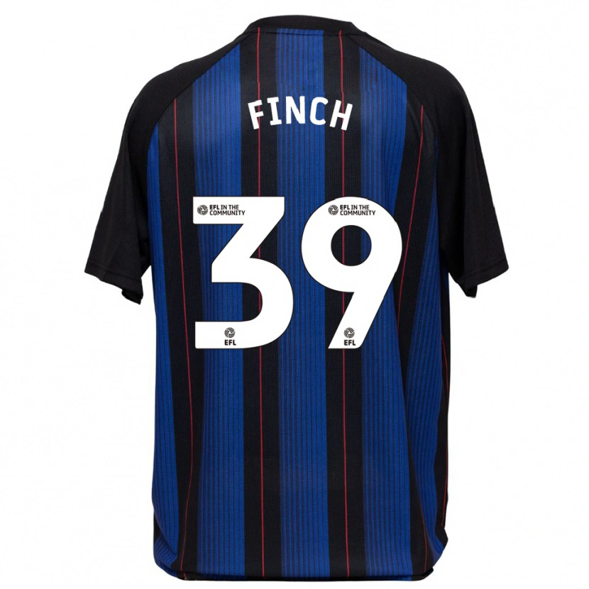 Danxen Kinder Sonny Finch #39 Blau Schwarz Auswärtstrikot Trikot 2025/26 T-Shirt Österreich