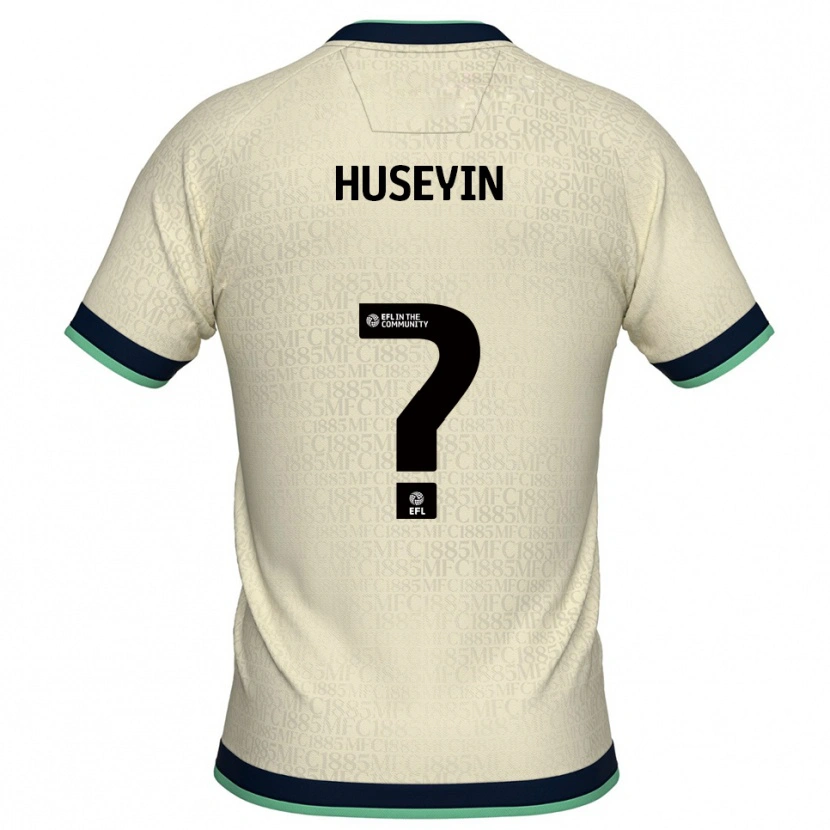 Danxen Kinder Emel Huseyin #0 Champagner Marine Auswärtstrikot Trikot 2025/26 T-Shirt Österreich