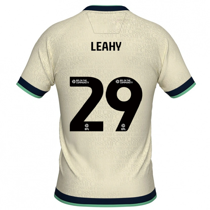 Danxen Kinder Tom Leahy #29 Champagner Marine Auswärtstrikot Trikot 2025/26 T-Shirt Österreich