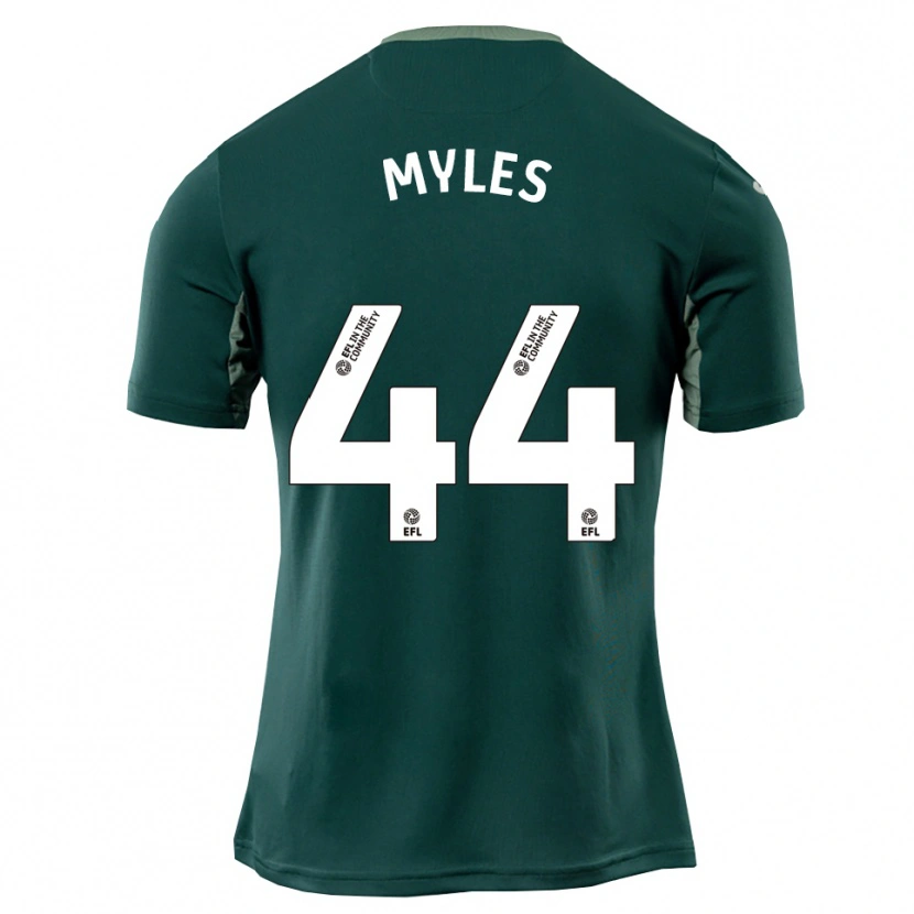 Danxen Kinder Elliot Myles #44 Grün Weiß Lila Auswärtstrikot Trikot 2025/26 T-Shirt Österreich