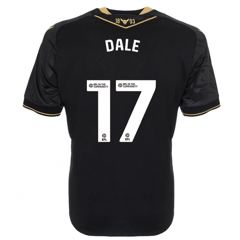 Danxen Kinder Owen Dale #17 Schwarz Gold Auswärtstrikot Trikot 2025/26 T-Shirt Österreich