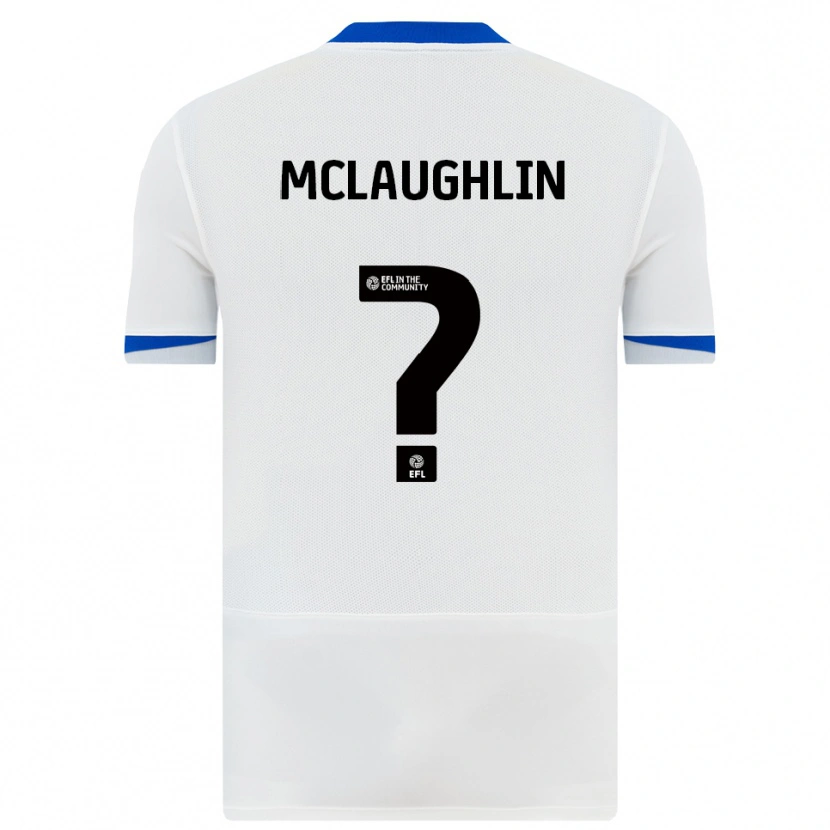 Danxen Kinder Erin Mclaughlin #0 Weiß Schwarz Auswärtstrikot Trikot 2025/26 T-Shirt Österreich