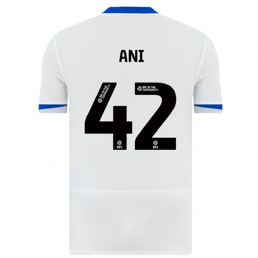 Danxen Kinder Michael Ani #42 Weiß Schwarz Auswärtstrikot Trikot 2025/26 T-Shirt Österreich