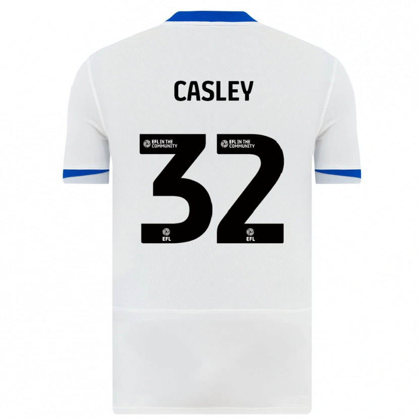 Danxen Kinder Riva Casley #32 Weiß Schwarz Auswärtstrikot Trikot 2025/26 T-Shirt Österreich