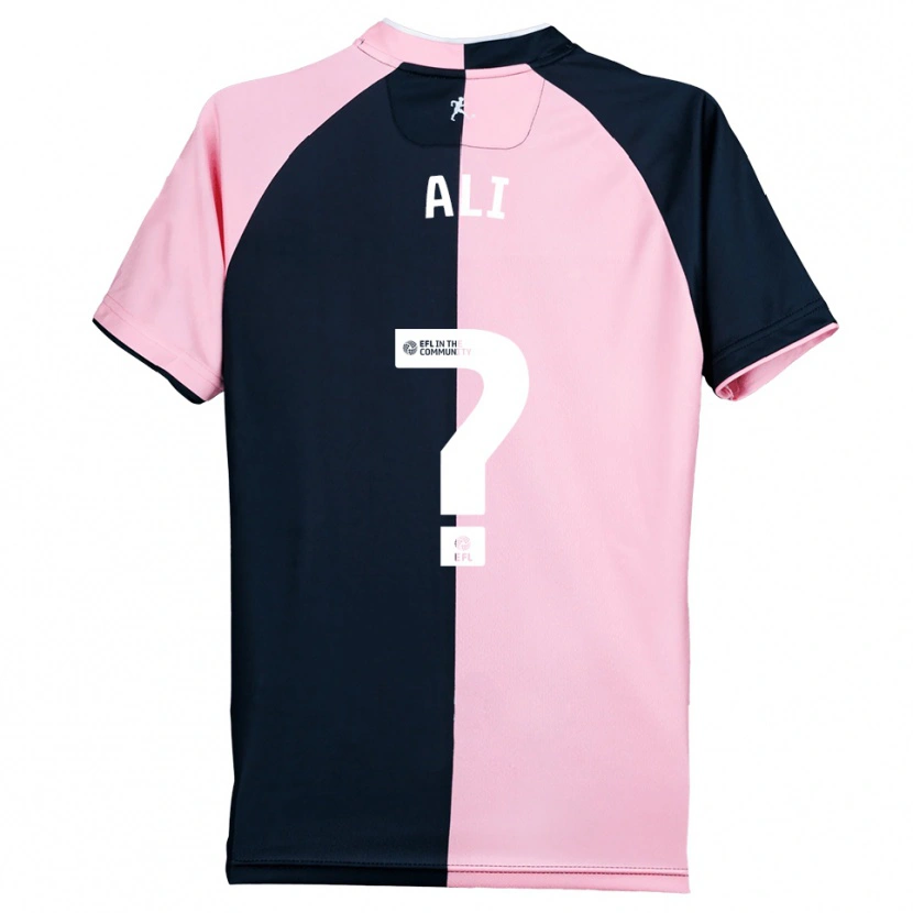 Danxen Kinder Fran Ali #0 Pink Schwarz Auswärtstrikot Trikot 2025/26 T-Shirt Österreich