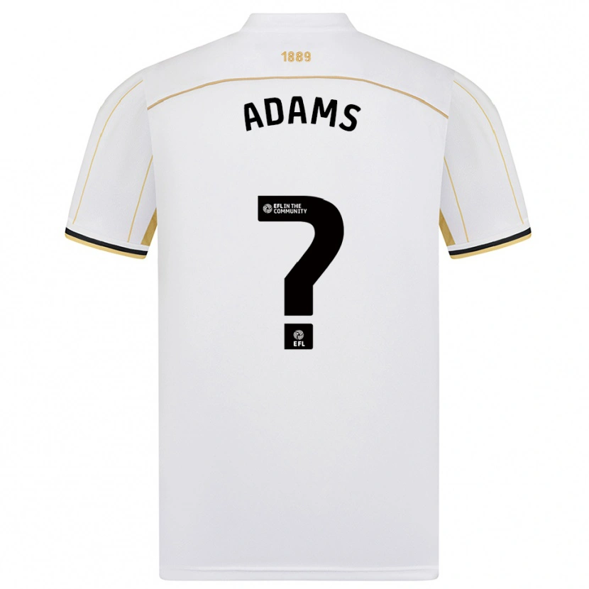 Danxen Kinder Robert Adams #0 Weiß Gold Auswärtstrikot Trikot 2025/26 T-Shirt Österreich