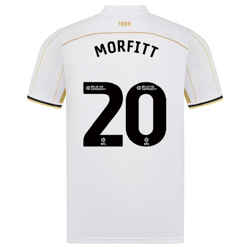 Danxen Kinder Izzy Morfitt #20 Weiß Gold Auswärtstrikot Trikot 2025/26 T-Shirt Österreich
